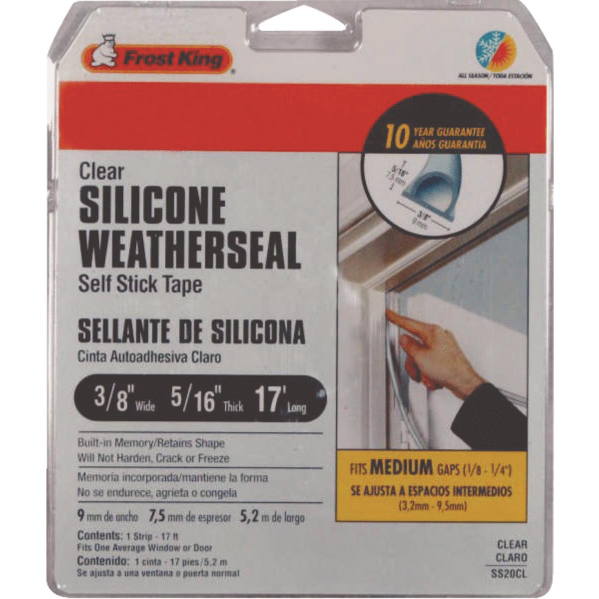 CLR SILICONE WEATHERSEAL