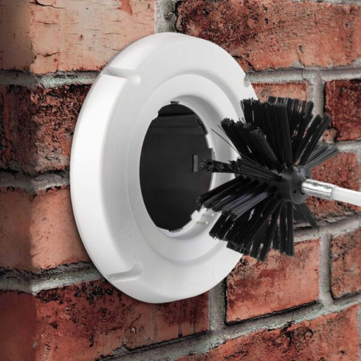 Dundas Jafine ProShield 4 In. White Plastic Dryer Vent Hood Image 3