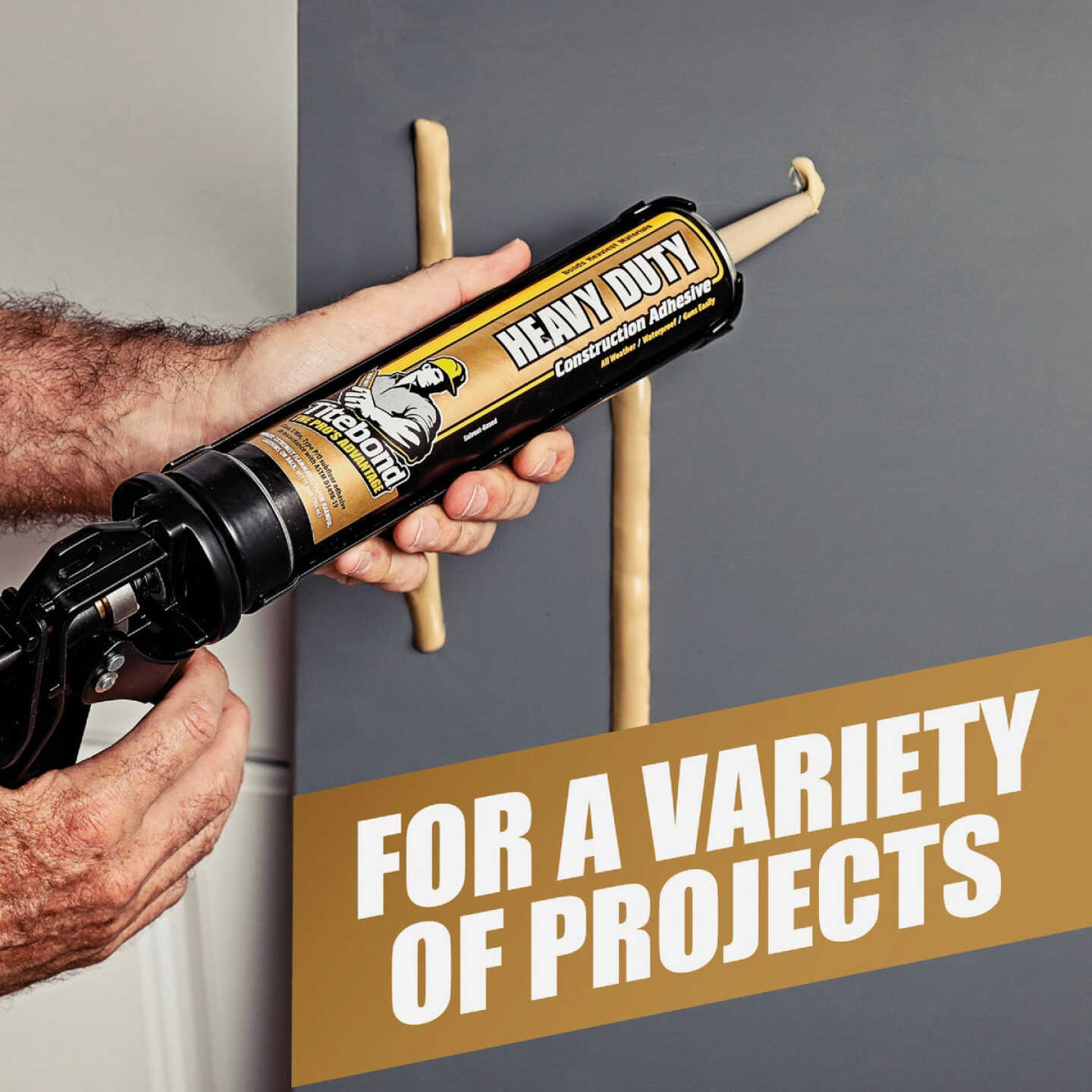 Titebond 10.5 Oz. Heavy Duty Construction Adhesive Image 6