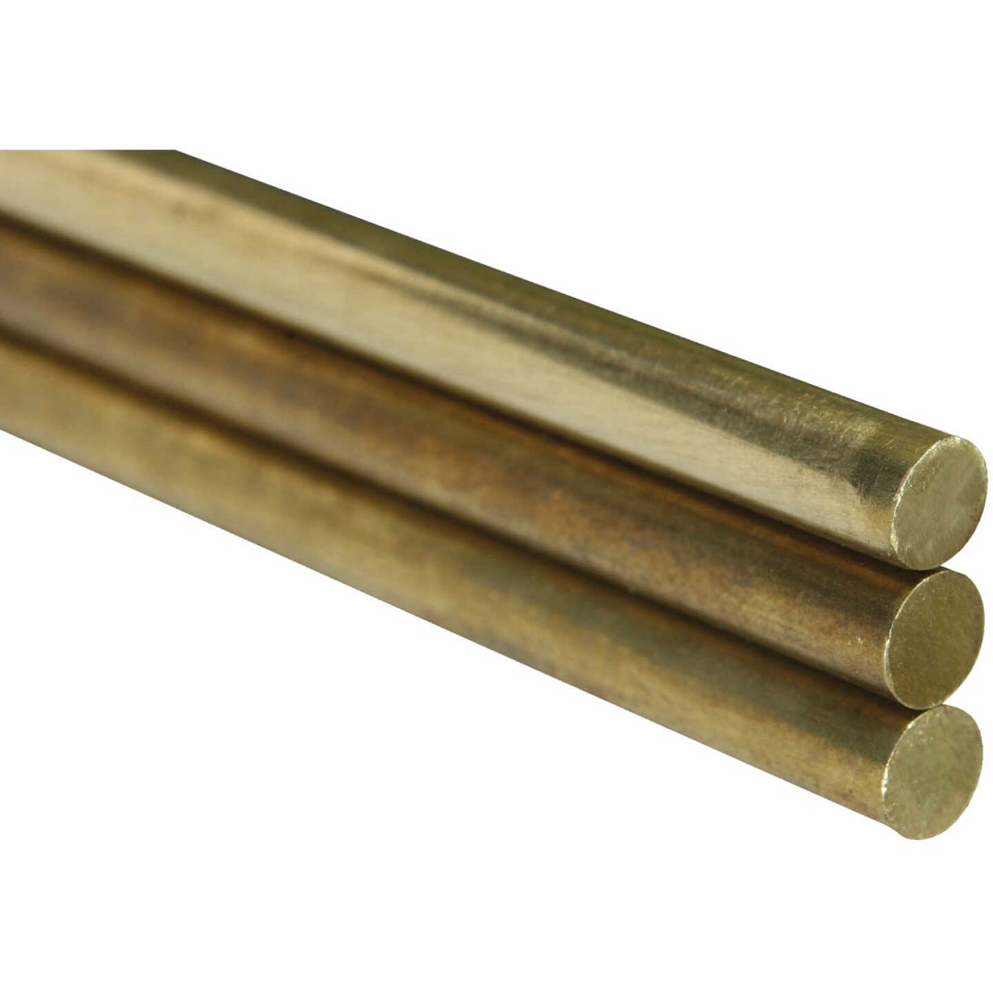 K&S 1/8 In. x 36 In. Solid Brass Rod Image 1