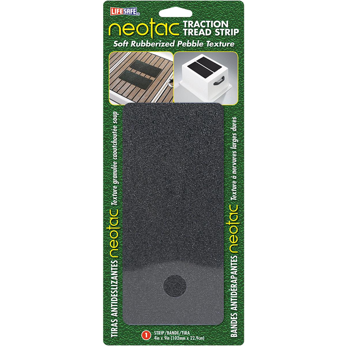 4X9 BLK SOFT PEBBL STRIP