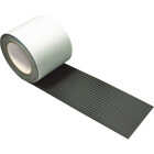 4"X25' BLK WIDE RIB TAPE Image 1