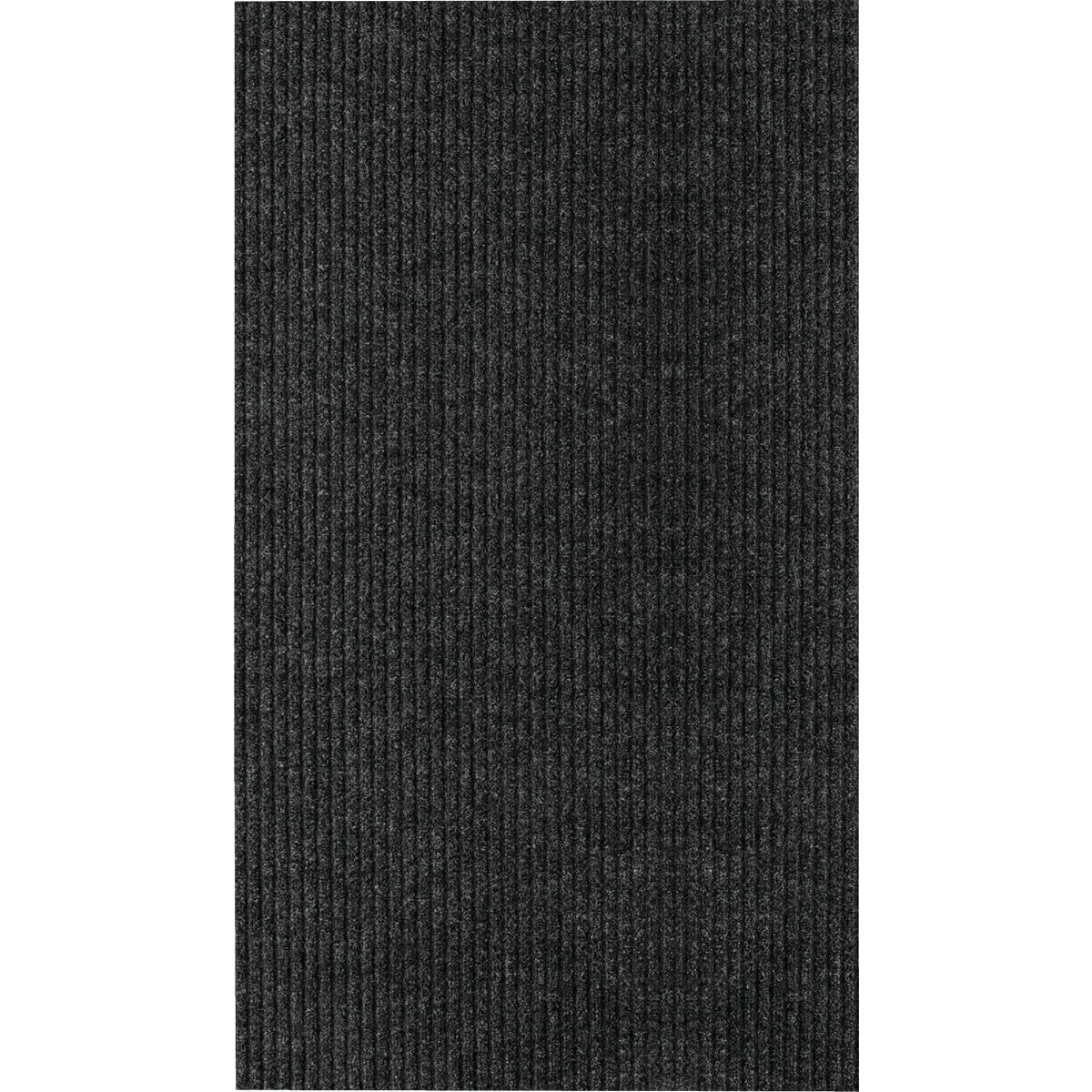 Multy Home Concord 22 In. x 36 In. Charcoal Carpet Utility Floor Mat, Indoor/Outdoor