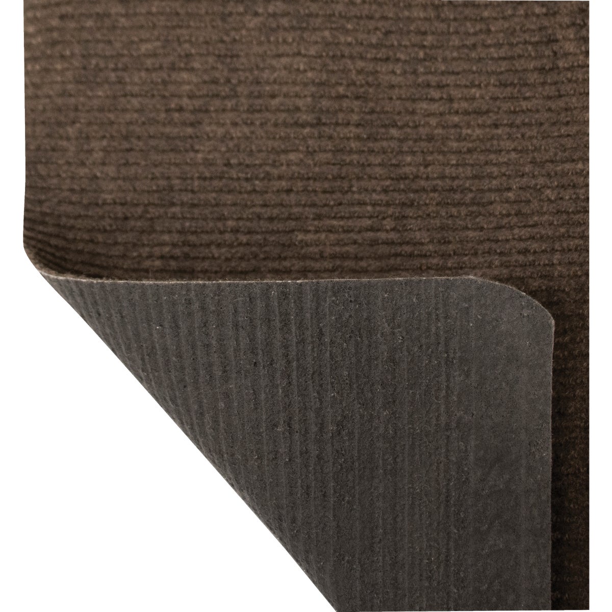 Multy Home Tracker 26 In. x 60 Ft. Brown Carpet Runner, Indoor/Outdoor  Image 2