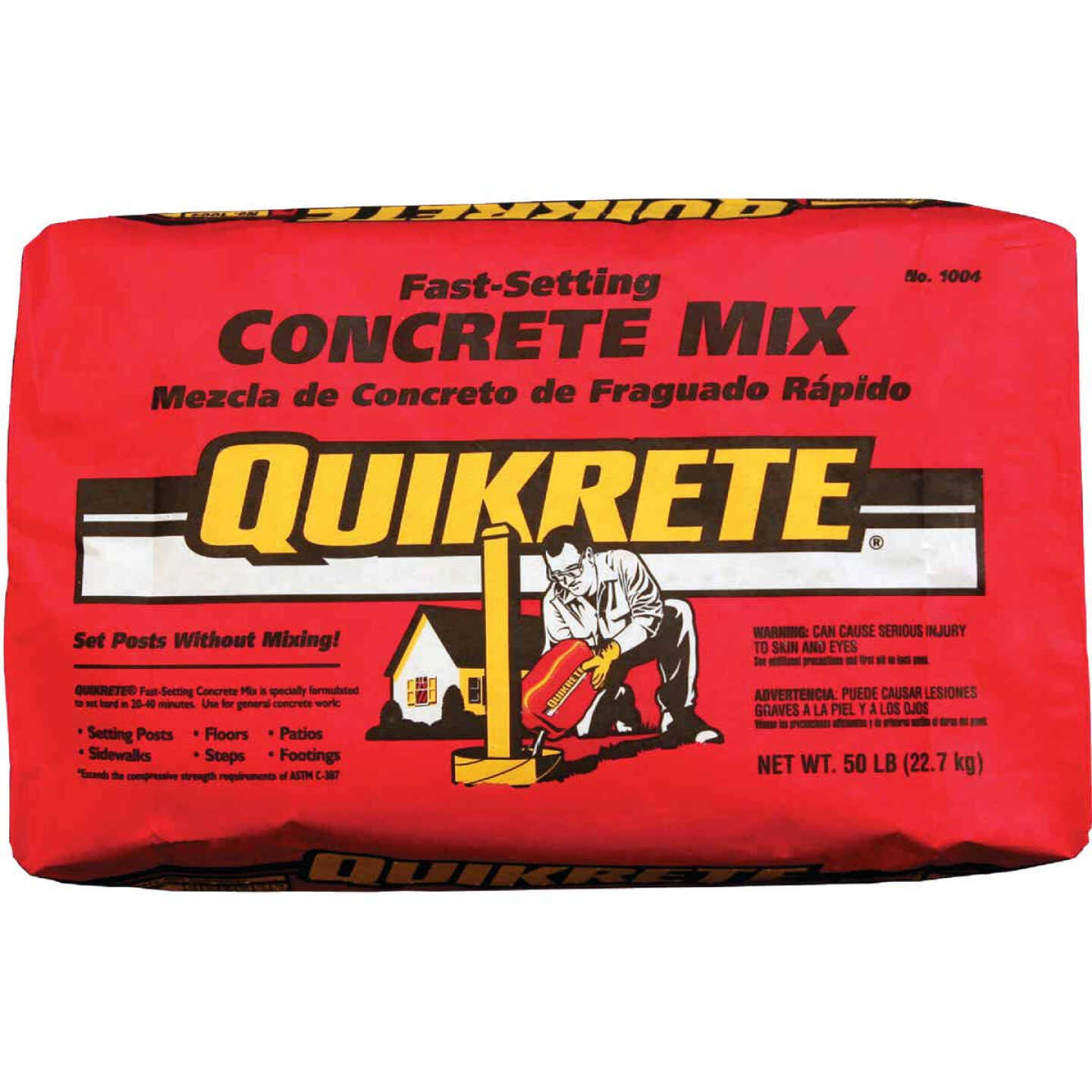 Quikrete Fast-Set 50 Lb. Concrete Mix Image 1