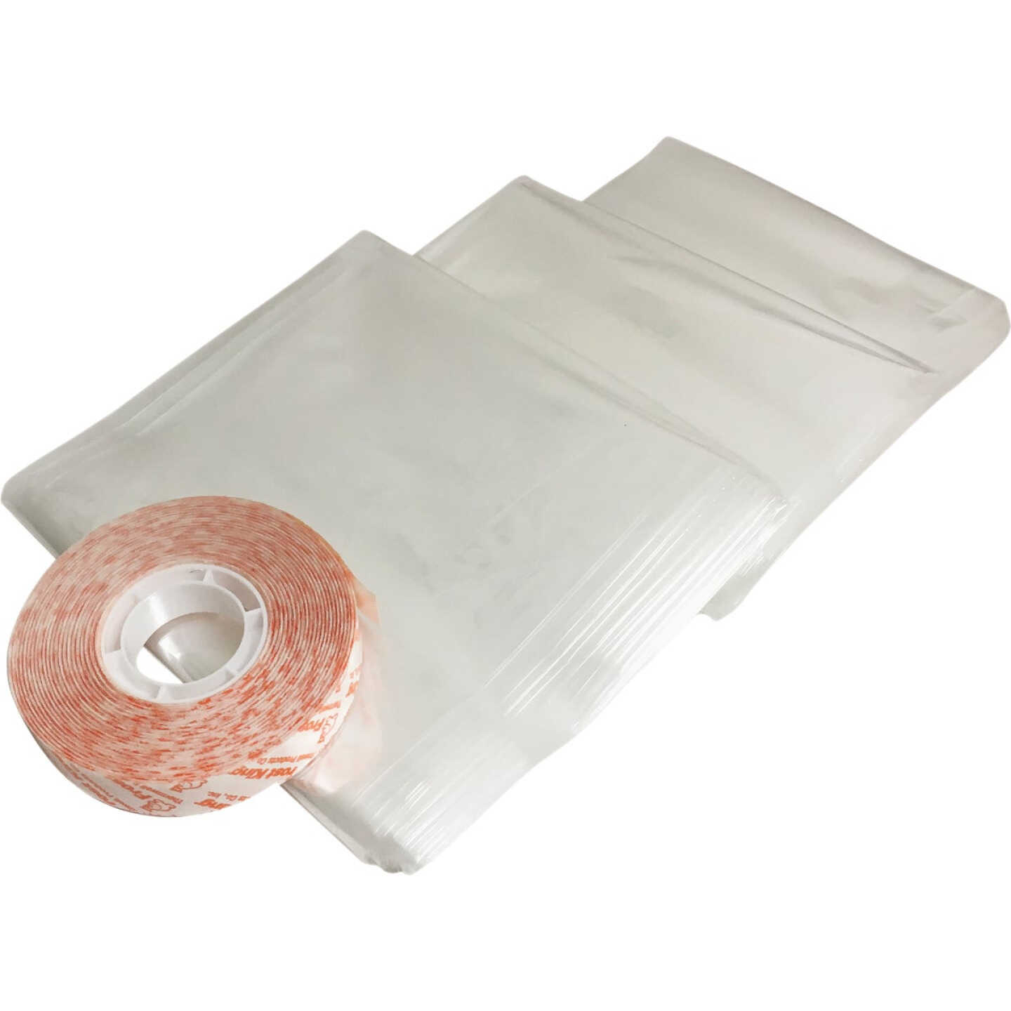 Frost King 42 In. x 62 In. Indoor Shrink Film Window Kit (3-Pack) Image 6