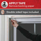 Frost King 62 In. x 210 In. Indoor Shrink Film Window Kit Image 6