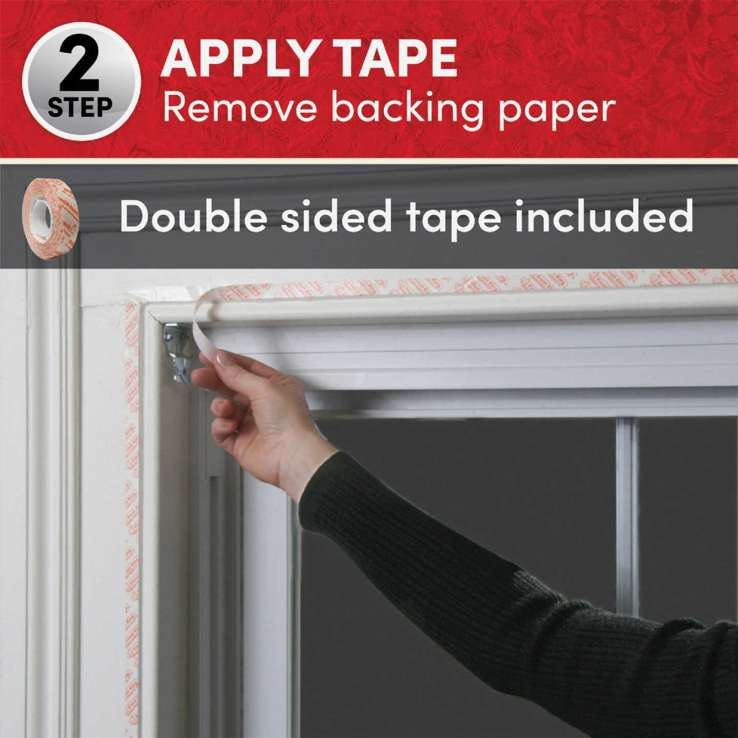 Frost King 62 In. x 210 In. Indoor Shrink Film Window Kit Image 6