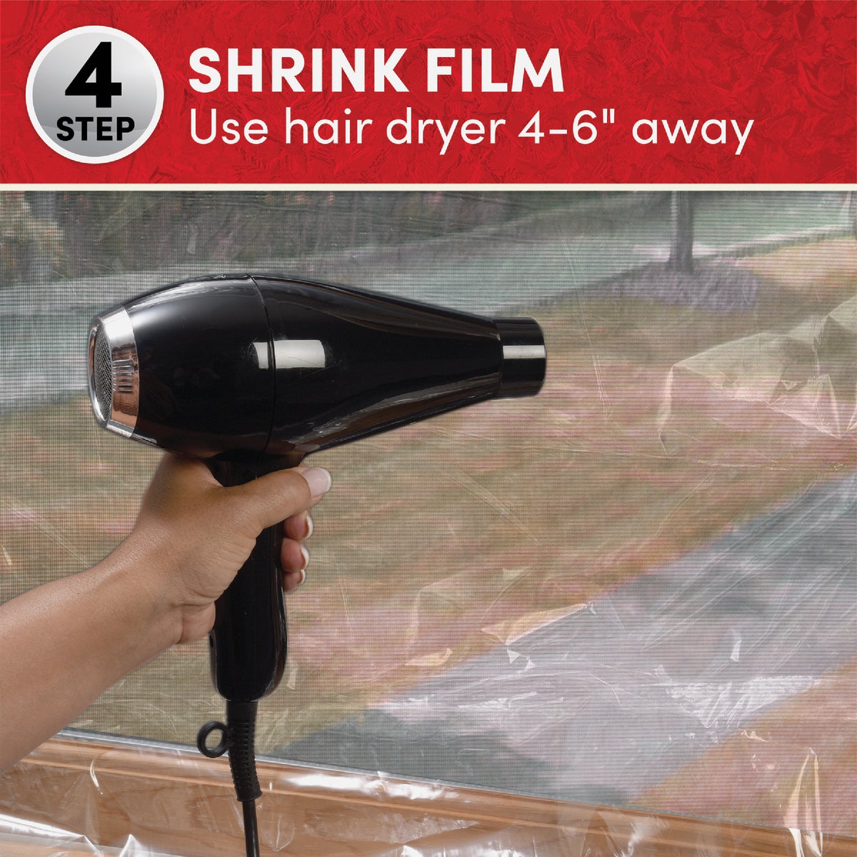 Frost King 62 In. x 210 In. Indoor Shrink Film Window Kit Image 4