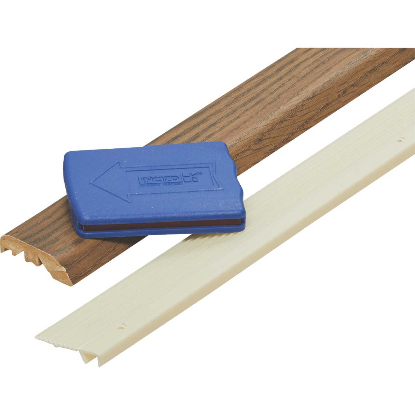 Mohawk RevWood Rare Vintage Knotted Chestnut 1.87" W x 84.6" L 5-in-1 Multipurpose Floor Transition Image 2