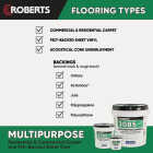 Roberts 3085 Multi-Purpose Adhesive, 1 Qt. Image 6
