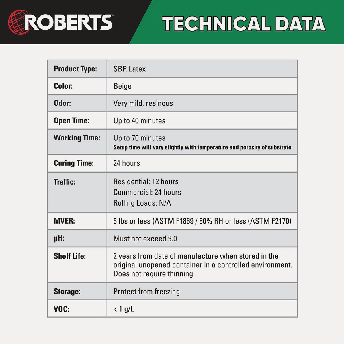 Roberts 3085 Multi-Purpose Adhesive, 1 Qt. Image 3