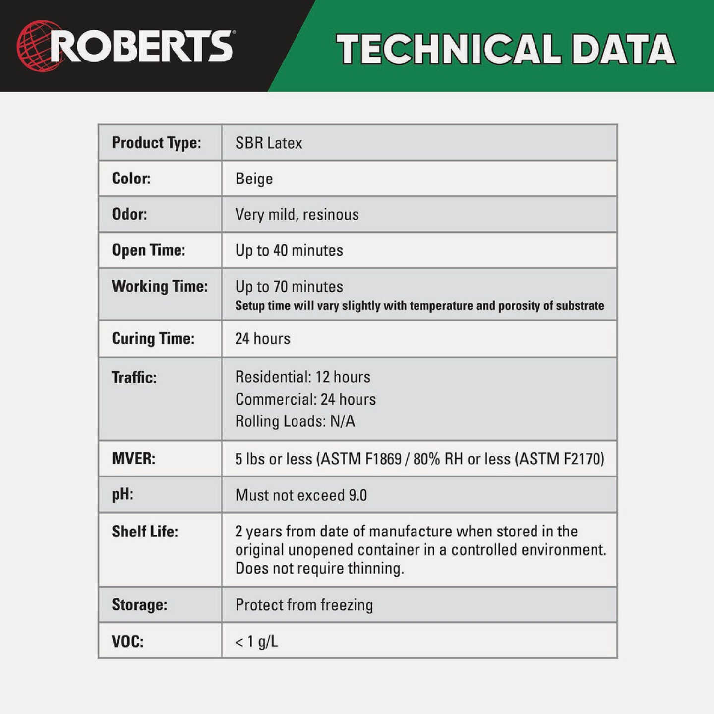 Roberts 3085 Multi-Purpose Adhesive, 1 Qt. Image 3