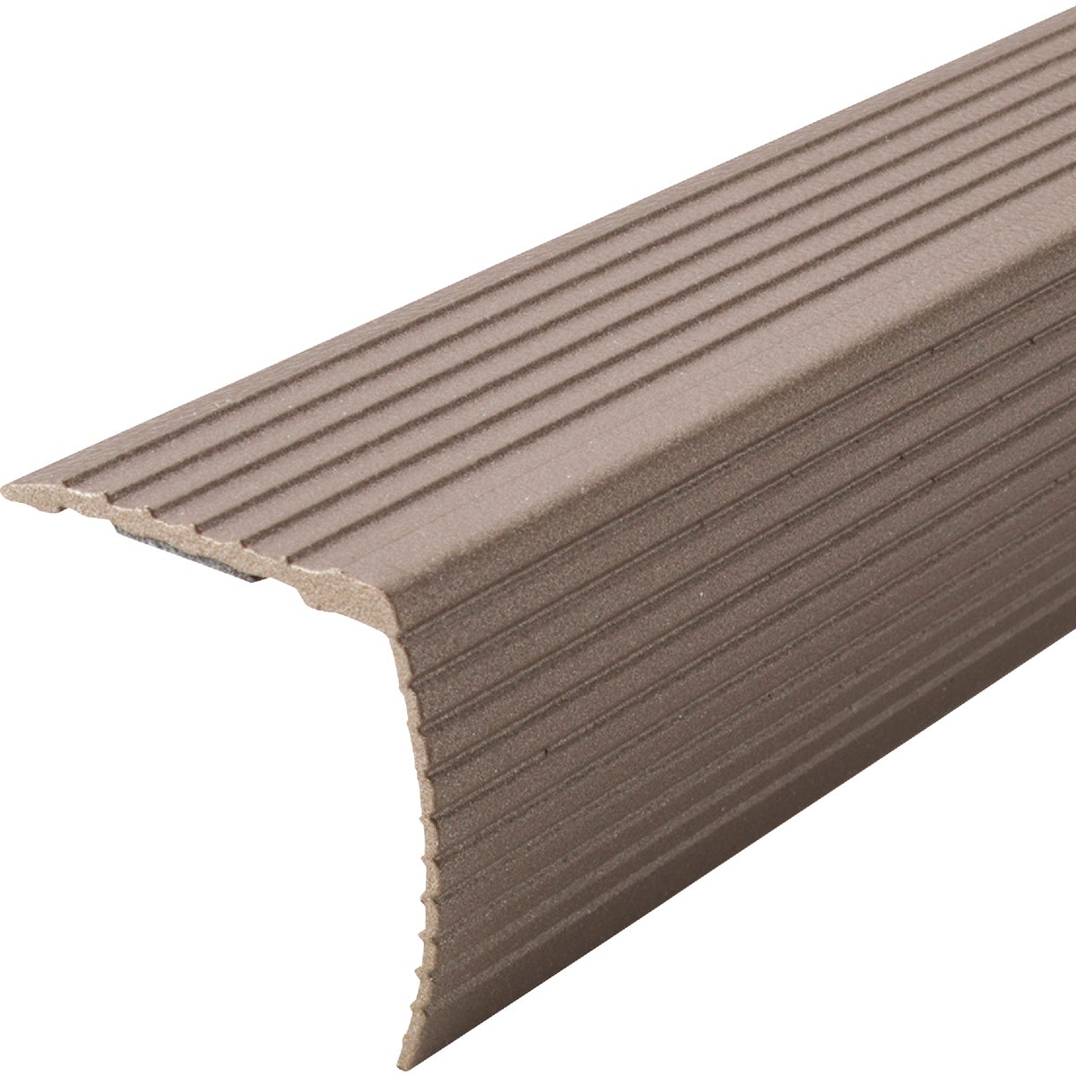 M-D Building Products 36 In. Spice Aluminum CINCH Fluted Stair Edging Image 6