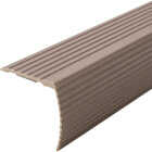 M-D Building Products 36 In. Spice Aluminum CINCH Fluted Stair Edging Image 6