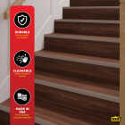 M-D Building Products 36 In. Spice Aluminum CINCH Fluted Stair Edging Image 5