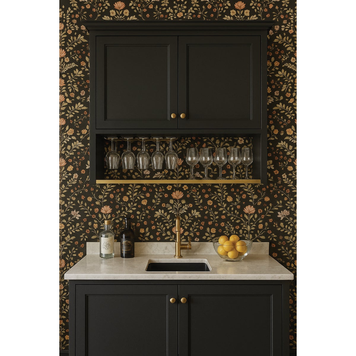 MSI Enchanted Midnight Peel and Stick Wallpaper (20.5 In. x 18 Ft.) Image 2