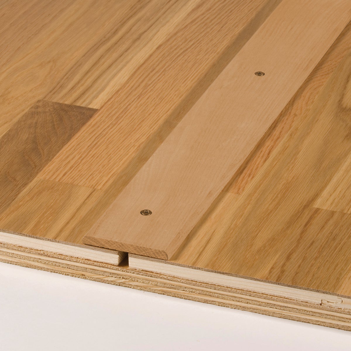 M-D Building Products 2-1/2 In. x 36 In. Unfinished Hardwood Seam Binder with Screws Image 3