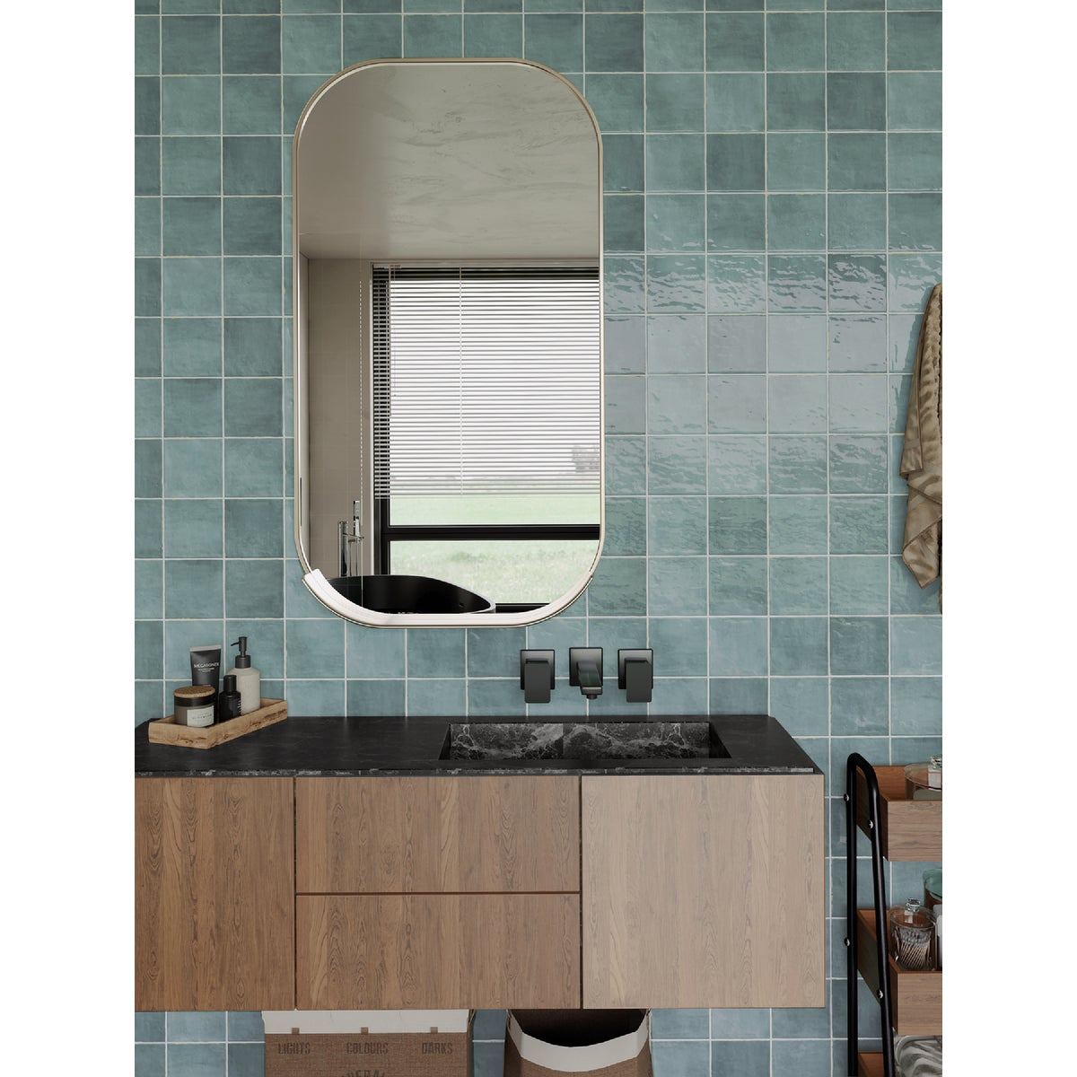 Emser Antigo Mist 5 In. x 5 In. Glossy Ceramic Wall Tile (12.1 Sq. Ft. per Case)