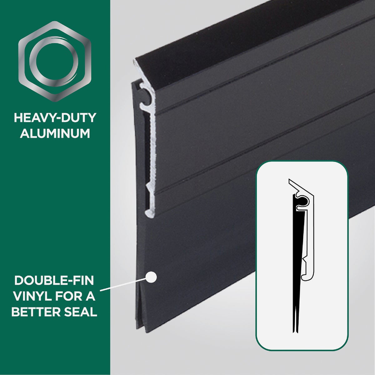 M-D Building Products 0.25 In. 36 In. Bronze Door Sweep Image 4