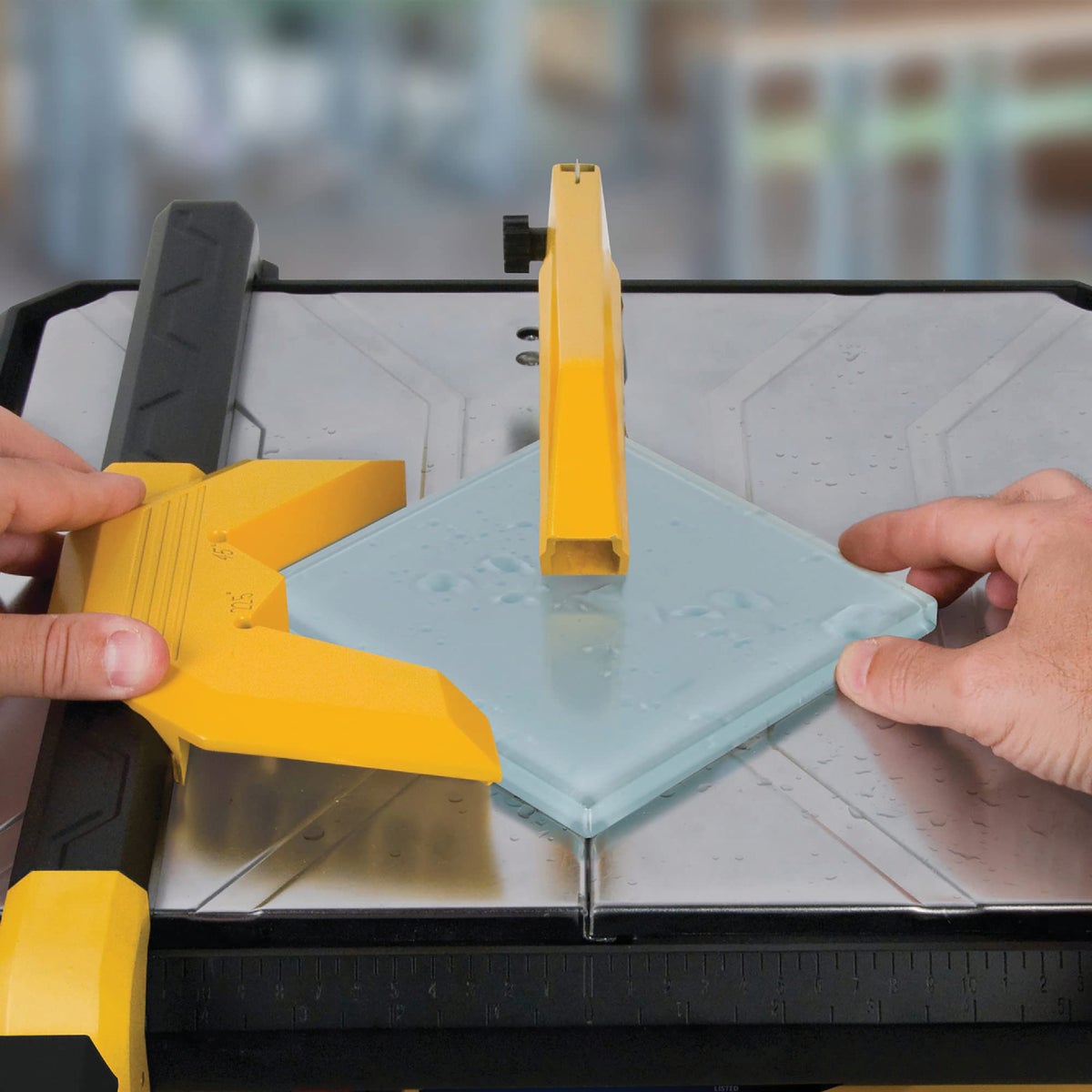 QEP Black Widow 7 In. Segmented Rim Wet Cut Diamond Blade Image 2