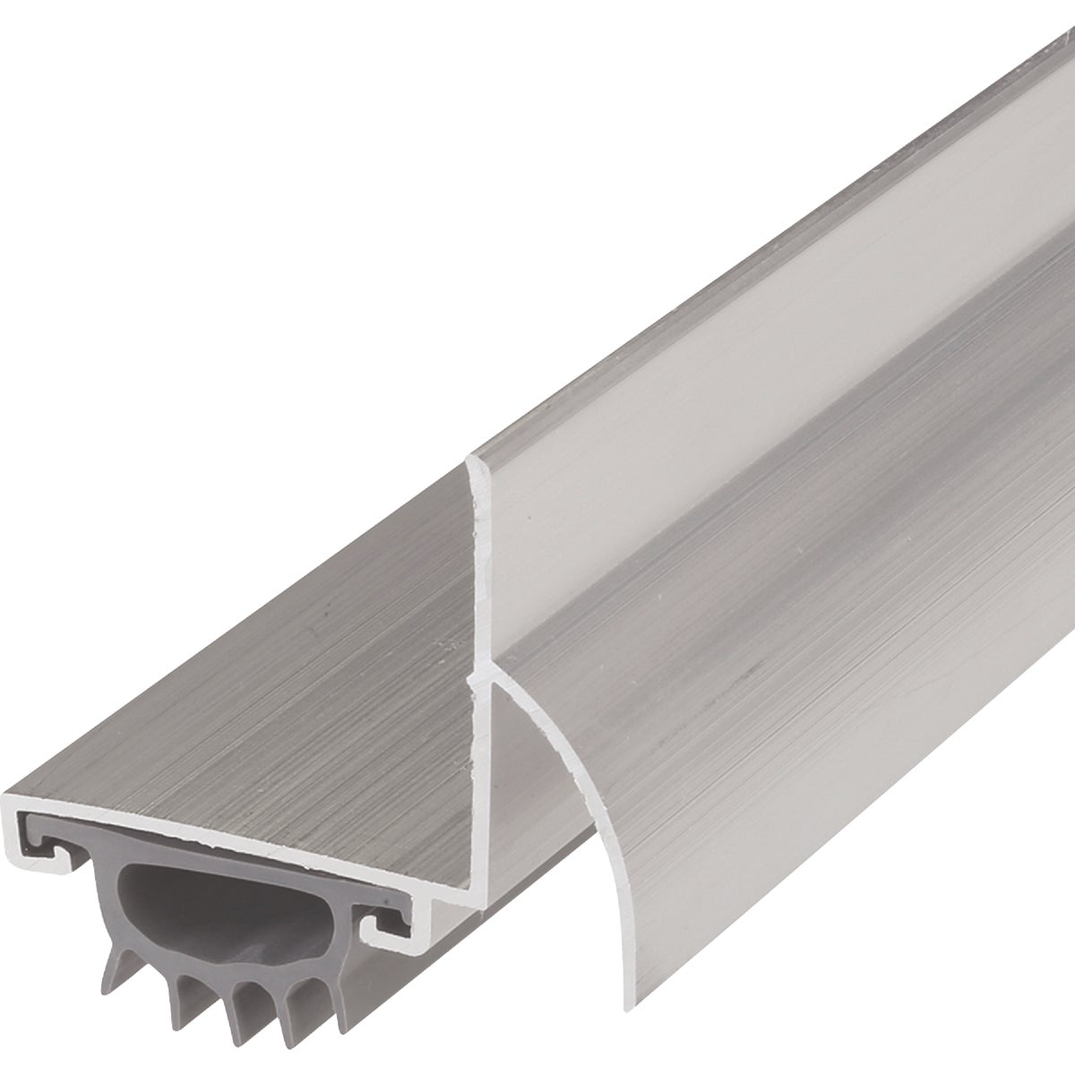 M-D Building Products 1.75 In. W. x 1.625 In. H. x 36 In. L. Aluminum Silver Door Bottom Image 6