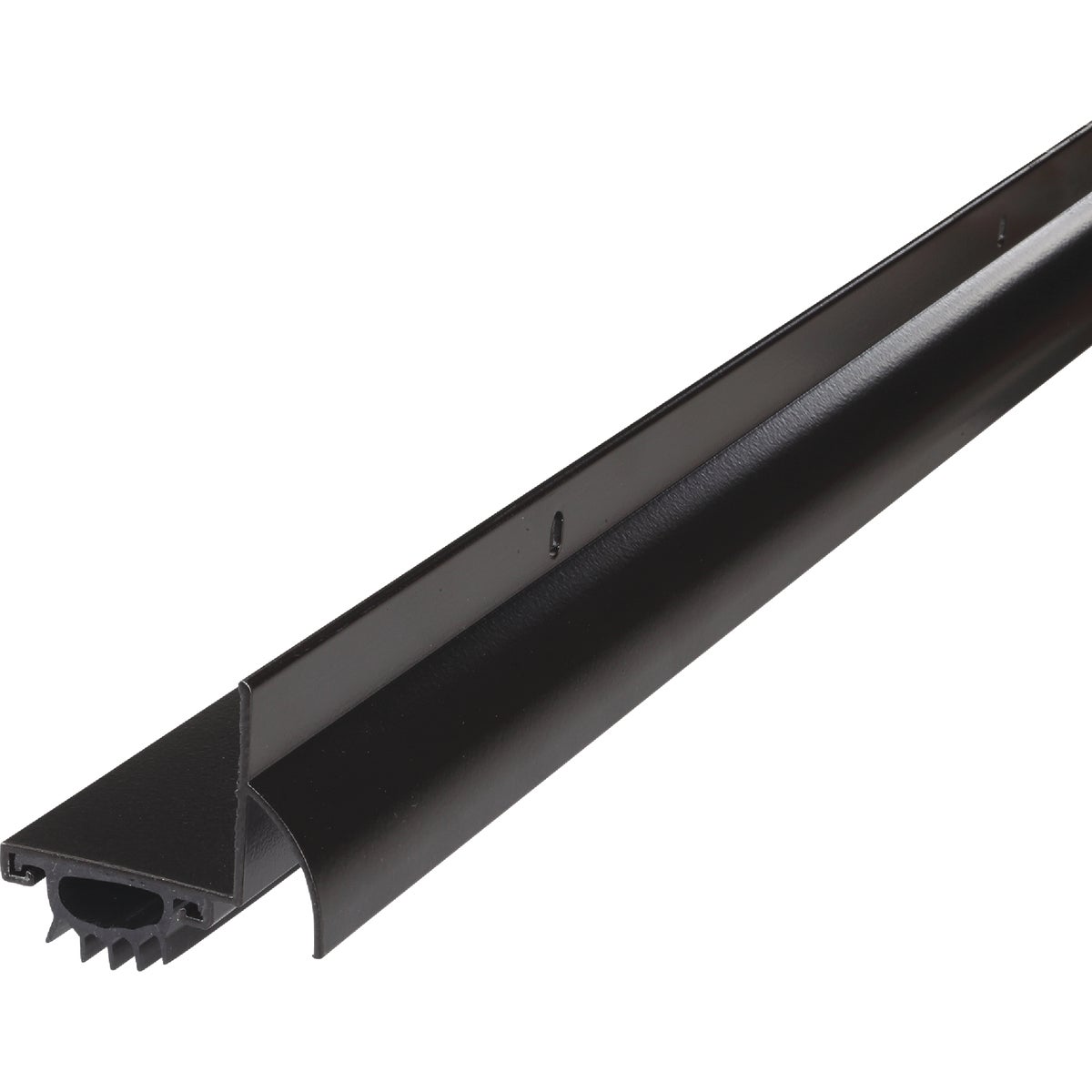 M-D Building Products 1.75 In. W. x 1.625 In. H. x 36 In. L. Aluminum Brown Door Bottom Image 1