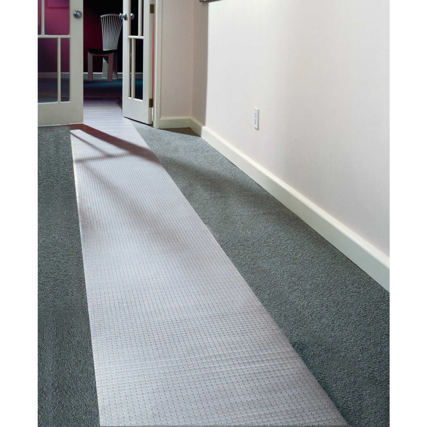 Multy Home 27 In. x 100 Ft. Clear Hardfloor Protector Image 2