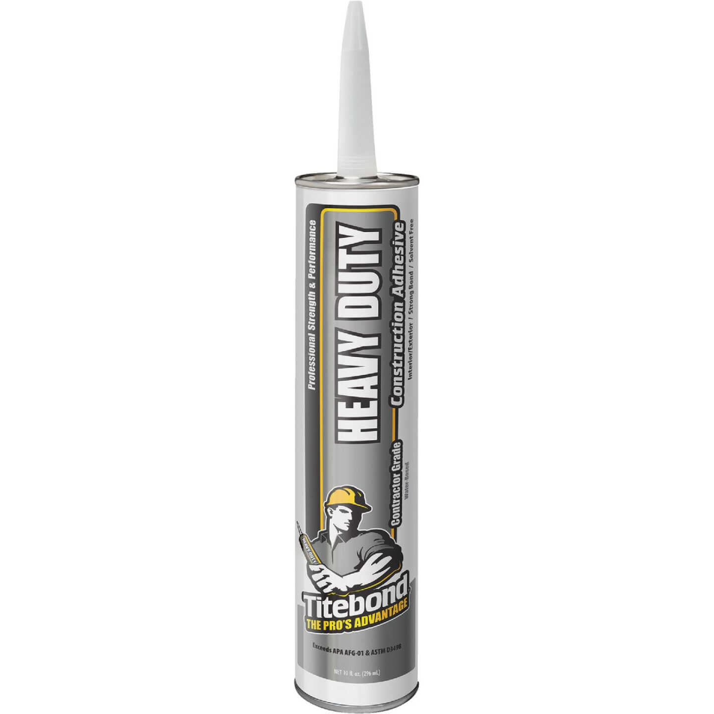 Titebond 10 Oz. Contractor Grade Heavy Duty Construction Adhesive Image 1