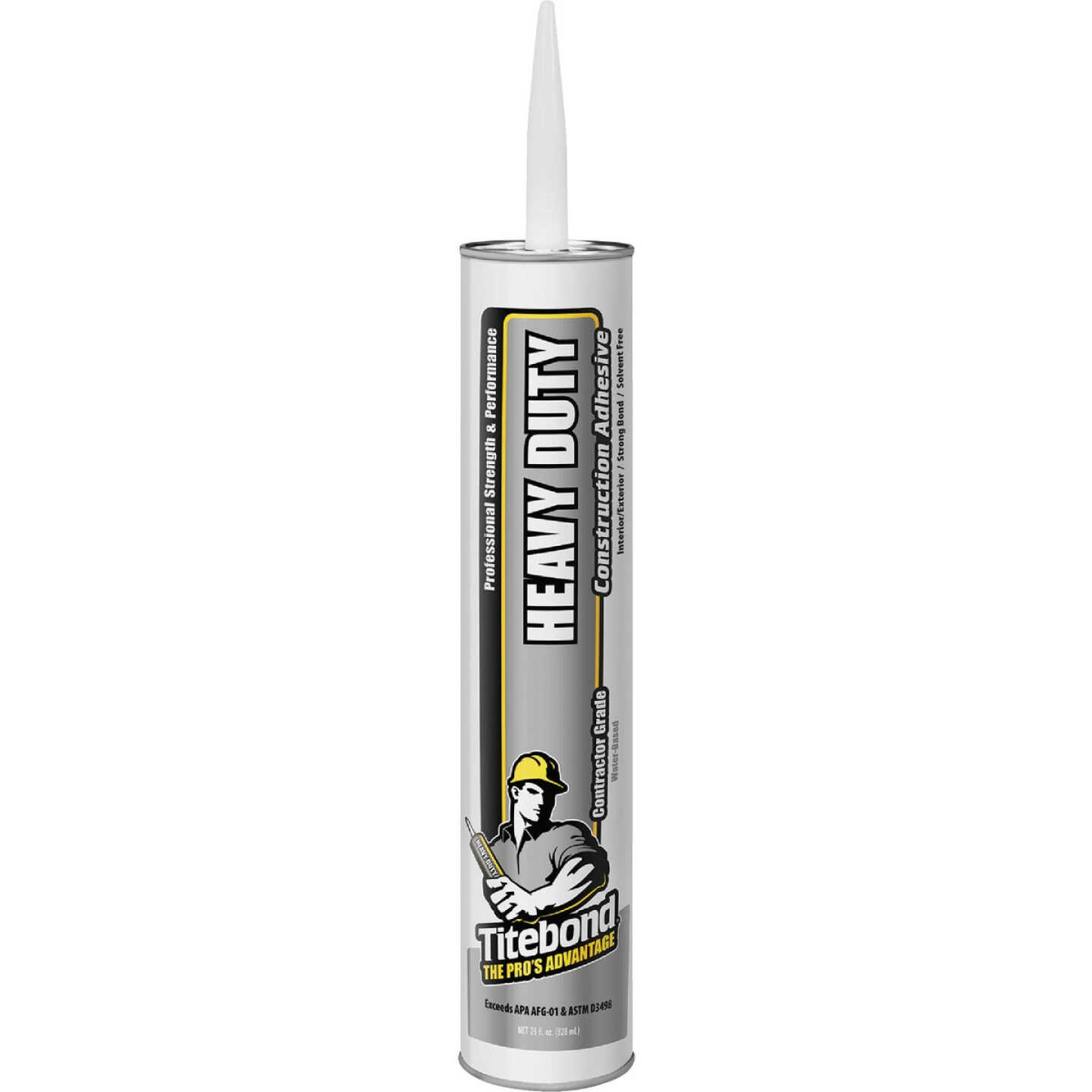 Titebond 28 Oz. Contractor Grade Heavy Duty Construction Adhesive Image 1