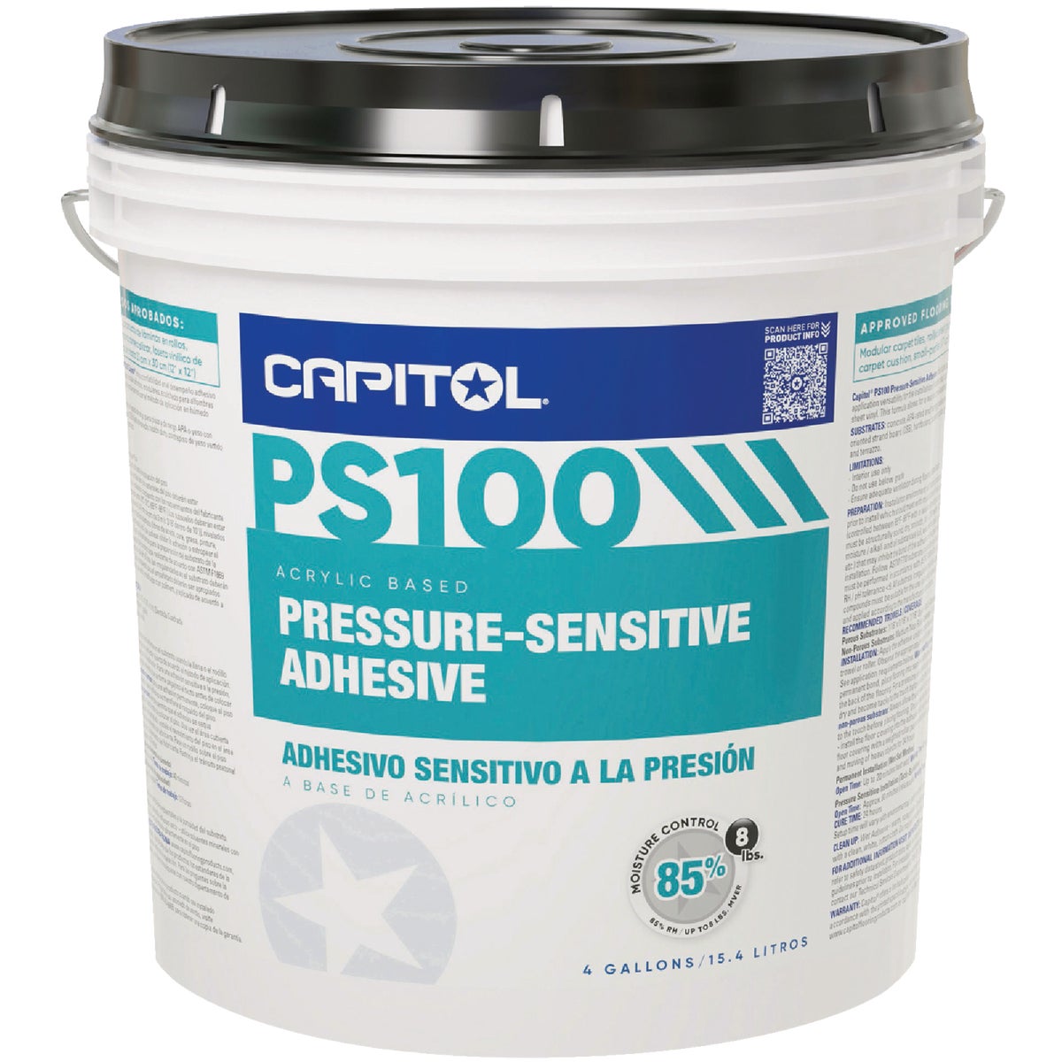 Capitol Pressure Sensitive Flooring Adhesive, 4 Gal. Image 1