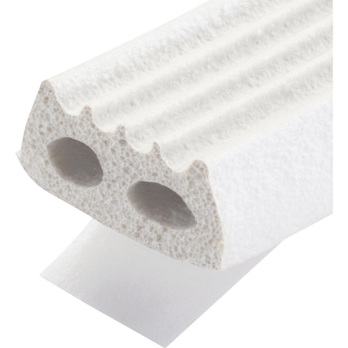 M-D Building Products 5/16 In. x 19/32 In. x 10 Ft. White Premium Rubber Window Seal for Large Gaps Image 5