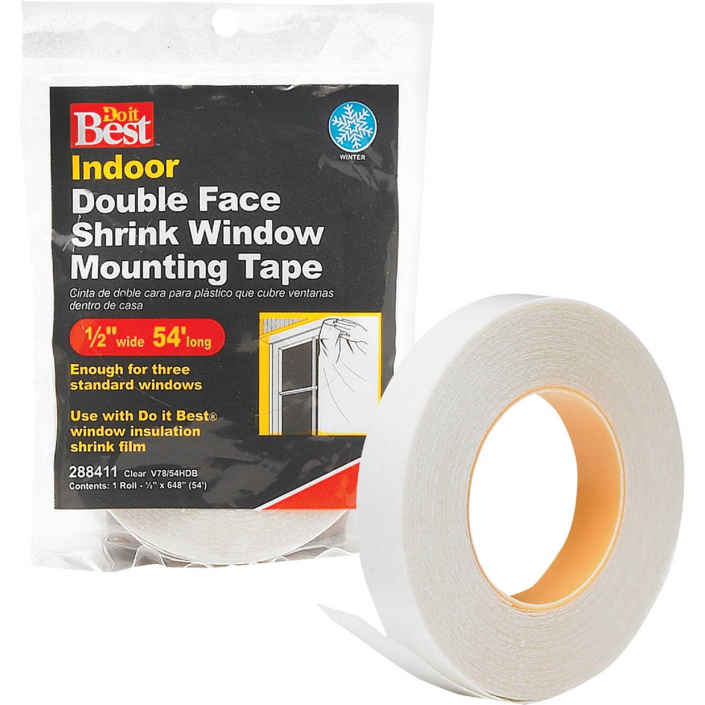 Do it 1/2 In. x 54 Ft. Indoor Window Film Tape Image 1