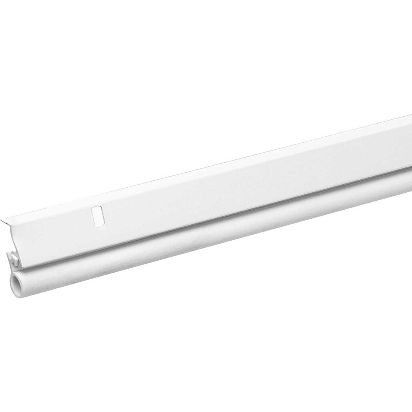 Frost King 3/4 In. x 17 Ft. White Screw-on Door Weatherstrip Set Image 1