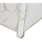 Palisade Carrara Marble 94 In. Waterproof Inside Corner Trim Image 2