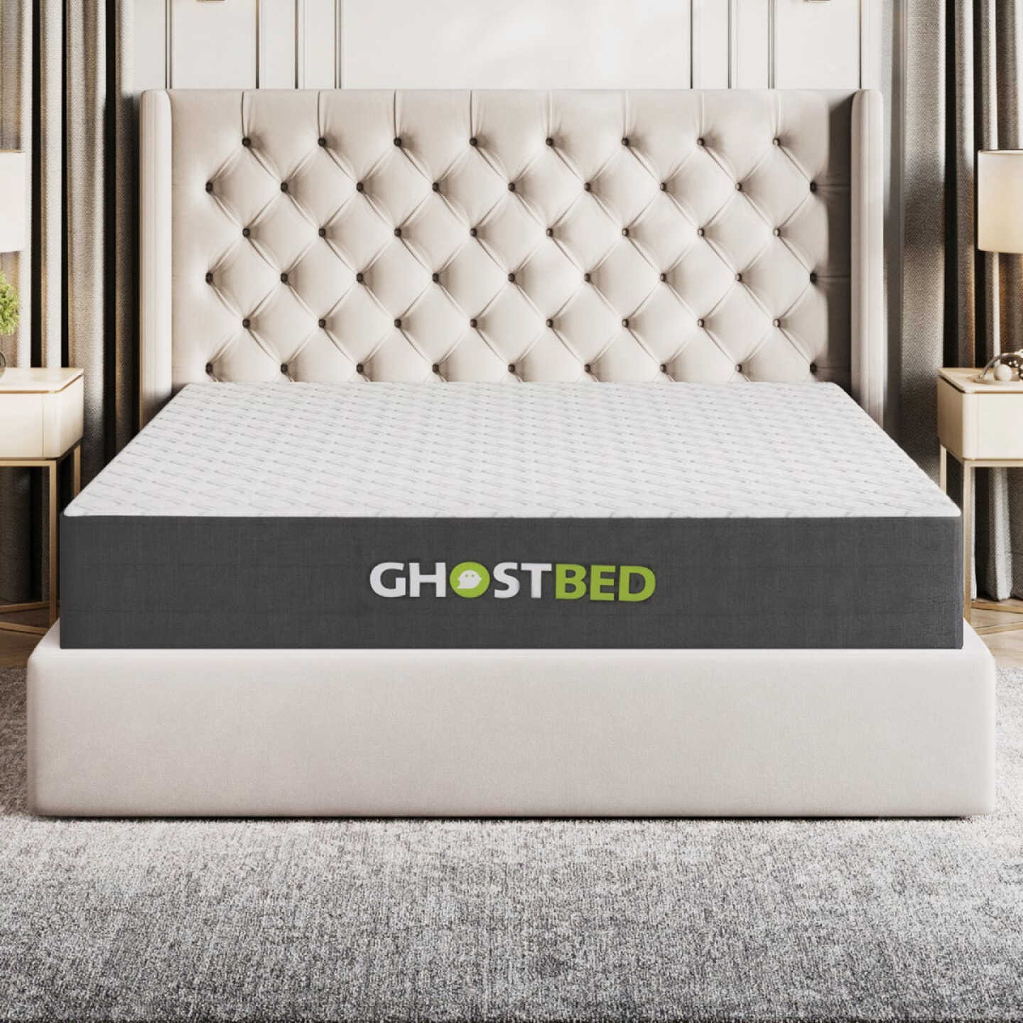 GhostBed Essential Queen Gel Memory Foam Mattress Image 1