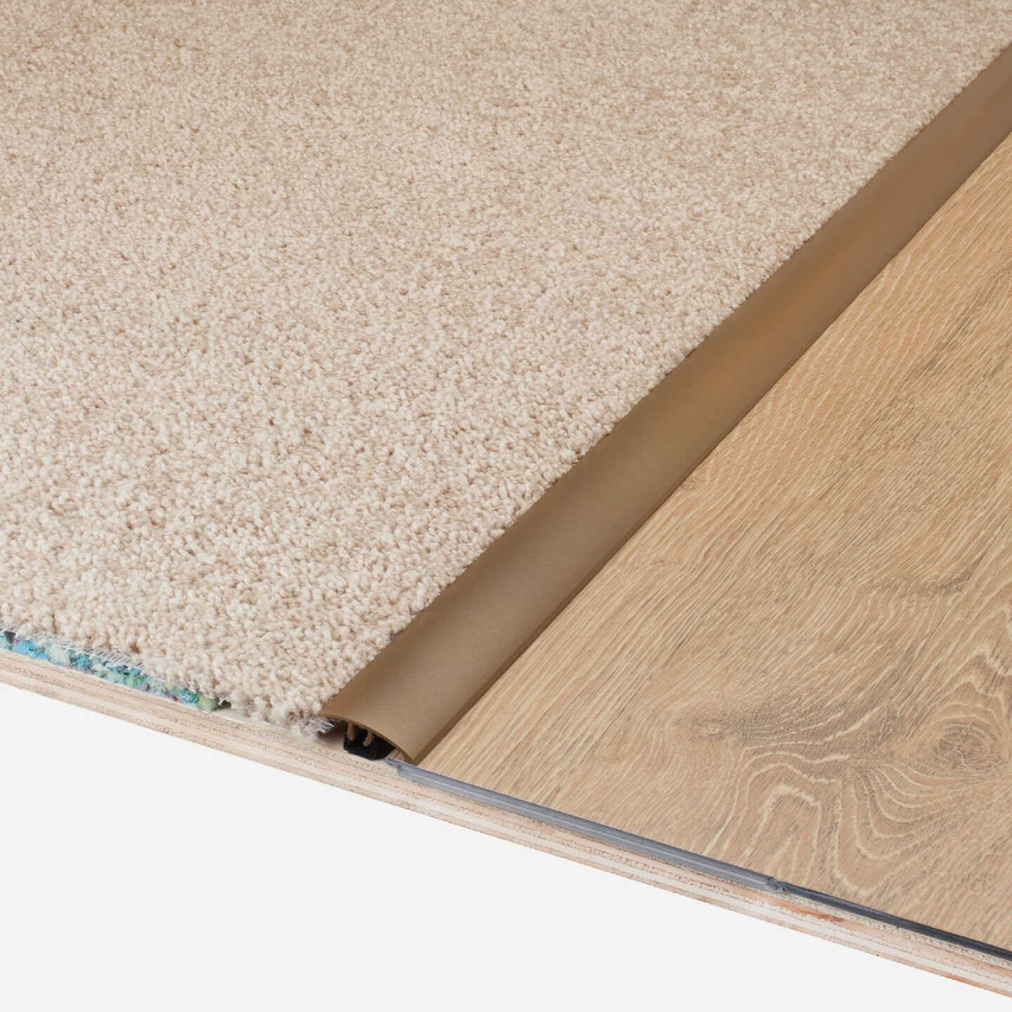 M-D Building Products 36 In. Antique Brass Aluminum Cinch Reducer with Snaptrack Image 3