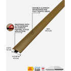 M-D Building Products 36 In. Antique Brass Aluminum Cinch Reducer with Snaptrack Image 2