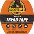 Gorilla 2 In. x 10 Ft. Black Anti-Slip Tread Tape Roll Image 1