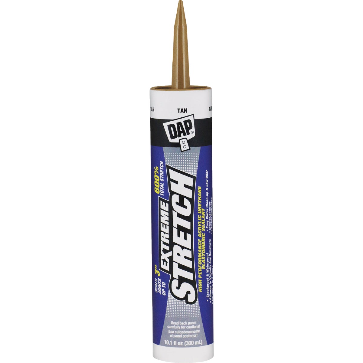 Dap Extreme Stretch 10.1 Oz. Tan Acrylic Urethane Premium Elastomeric Sealant Image 1