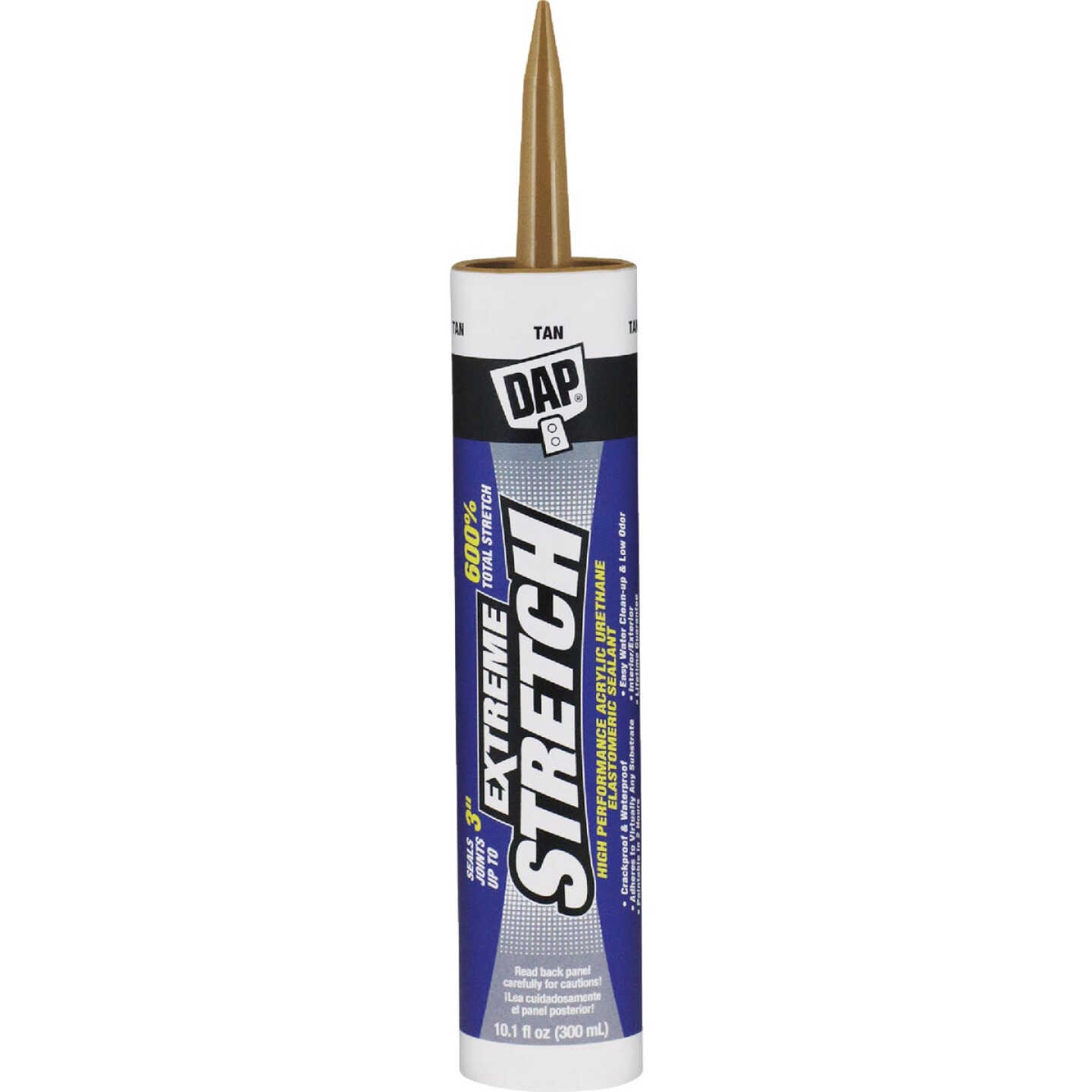 Dap Extreme Stretch 10.1 Oz. Tan Acrylic Urethane Premium Elastomeric Sealant Image 1