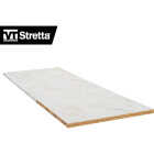 VT Industries Stretta 6 Ft. Right Hand Laminate White Marble Countertop Image 6