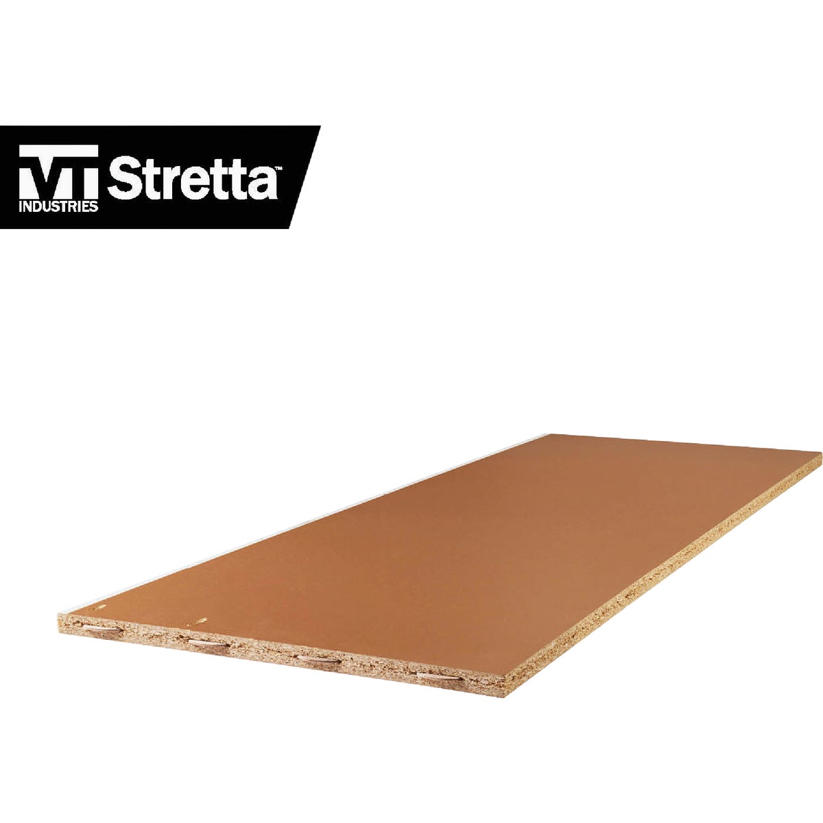 VT Industries Stretta 10 Ft. Left Hand Laminate White Marble Countertop Image 7
