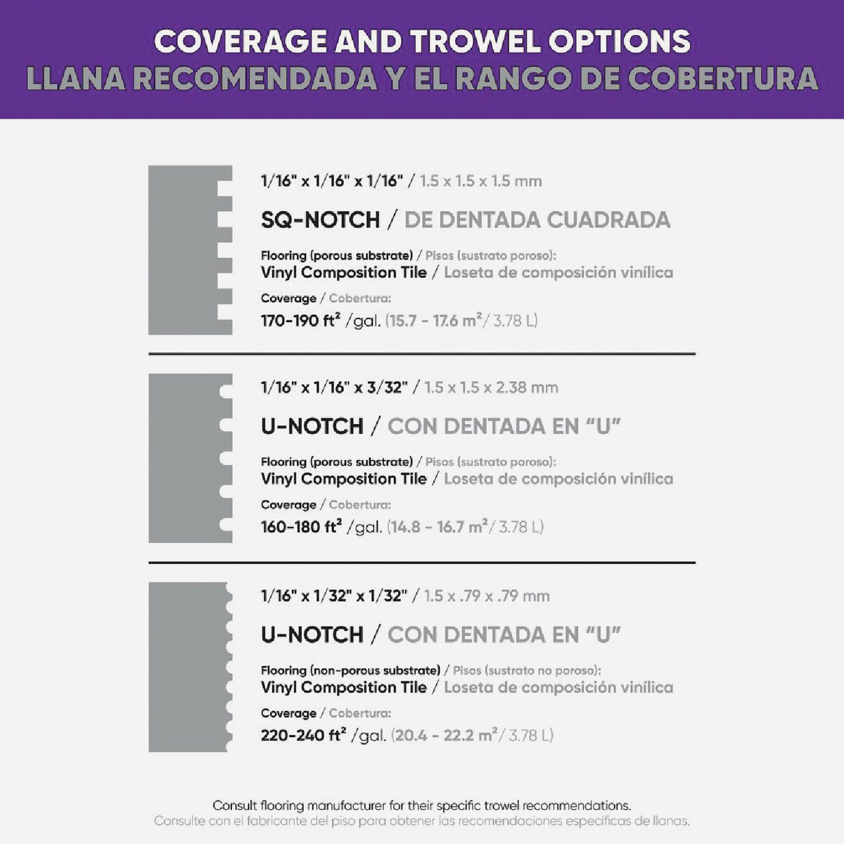 Roberts 2057 VCT EZ Vinyl Composition Tile Adhesive, 1 Gal. Image 4