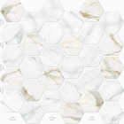 MSI 10 In. x 10 In. Gel Peel and Stick Wall Tile, Vespian Marble Hex Image 1