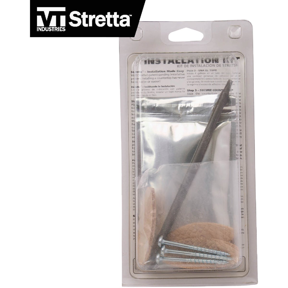 VT Industries Stretta Laminate Countertop Installation Kit Image 2