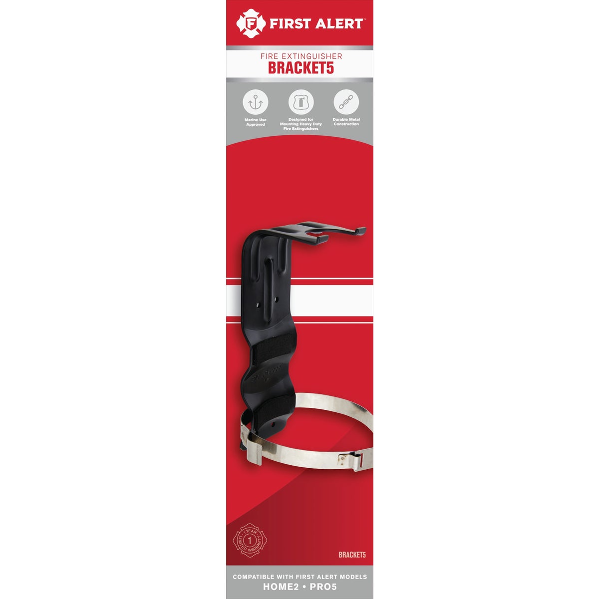 First Alert 2-1/2 In. Fire Extinguisher Bracket