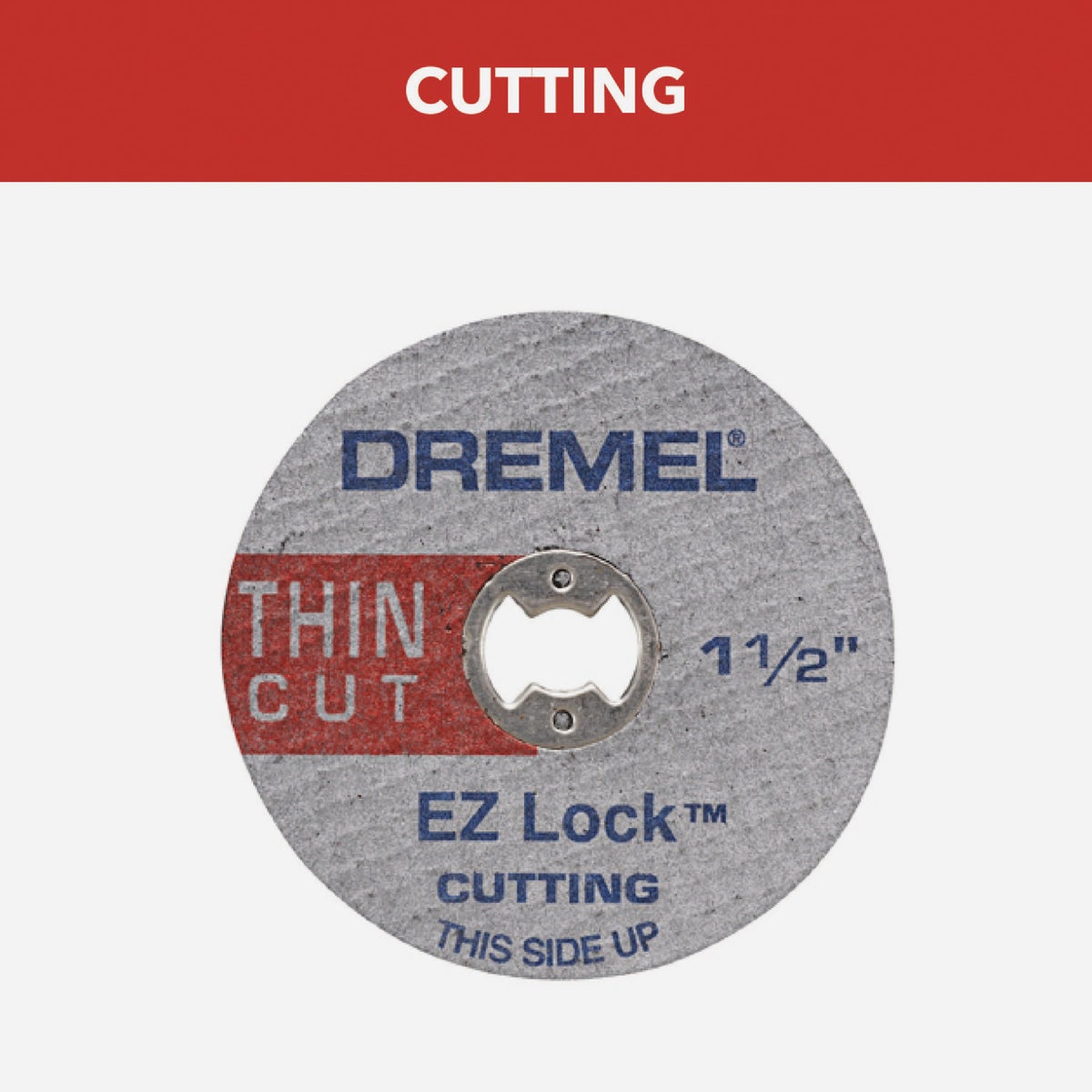 Dremel 1-1/2 In. EZ Lock Thin Cut-Off Wheel (5-Pack) Image 2