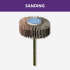 Dremel 3/8 In. 120 Grit Flap Wheel Image 2