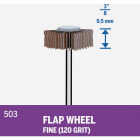 Dremel 3/8 In. 120 Grit Flap Wheel Image 3
